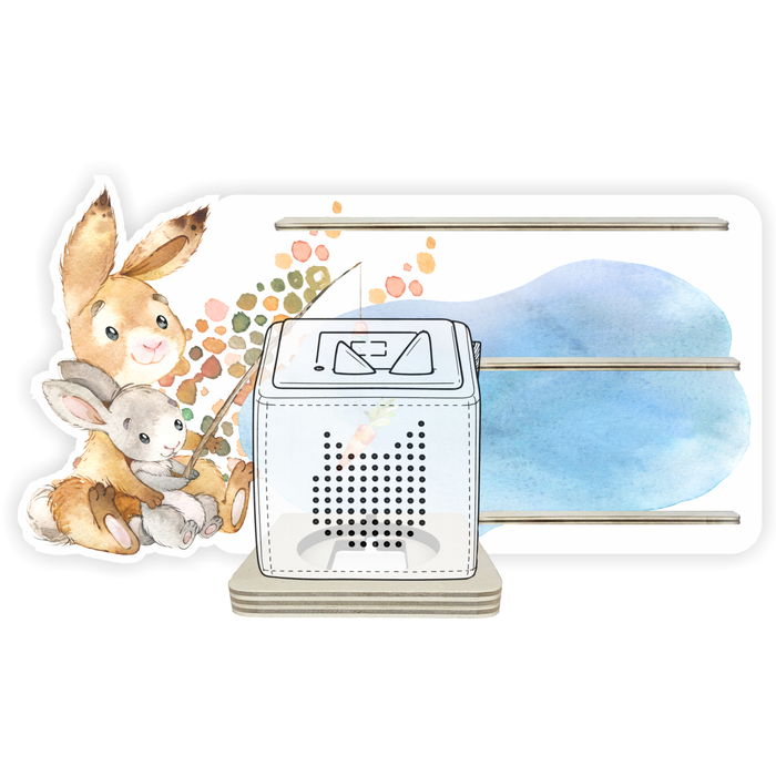 Regal für Musikbox - Starter Set - Häschens Angelausflug