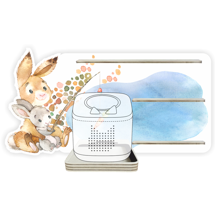 Regal für Musikbox - Starter Set - Häschens Angelausflug