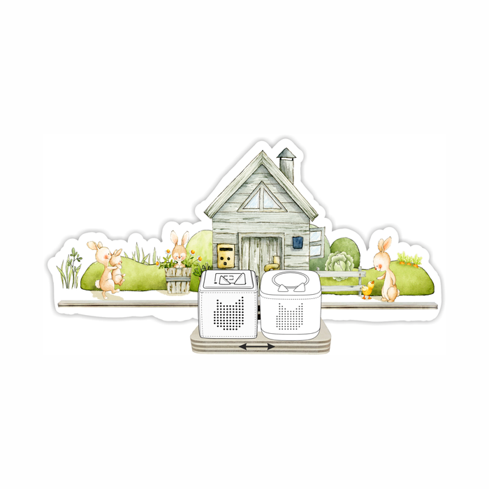 Regal für Musikbox - Starter Set - Hasenfamily