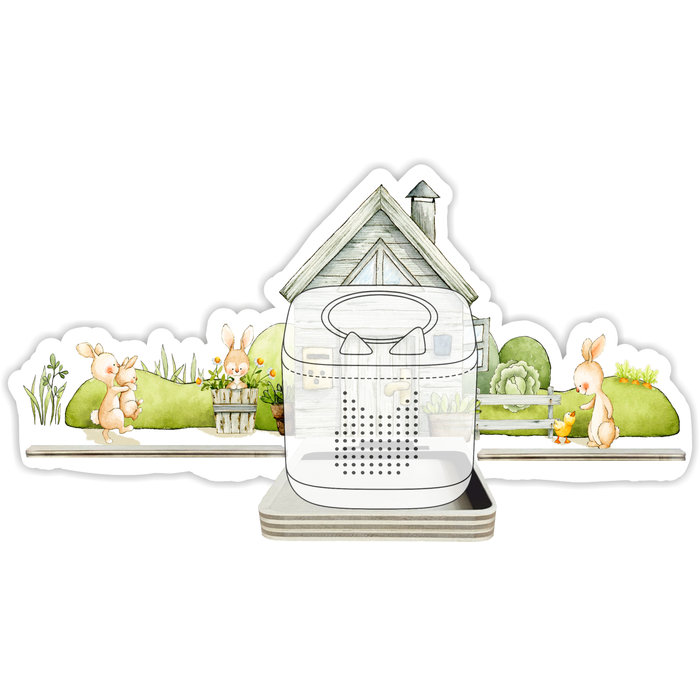 Regal für Musikbox - Starter Set - Hasenfamily