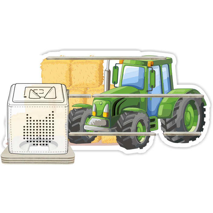 Regal für Musikbox - Starter Set - Heu Traktor