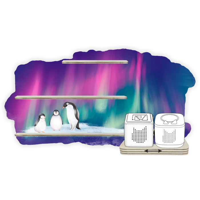 Regal für Musikbox - Starter Set - Polar Pinguine