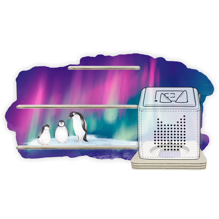 Regal für Musikbox - Starter Set - Polar Pinguine