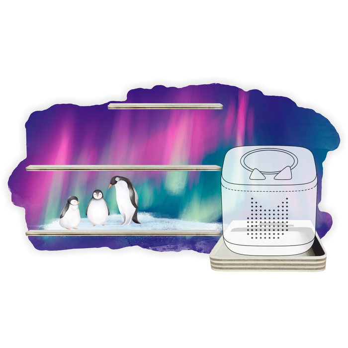 Regal für Musikbox - Starter Set - Polar Pinguine