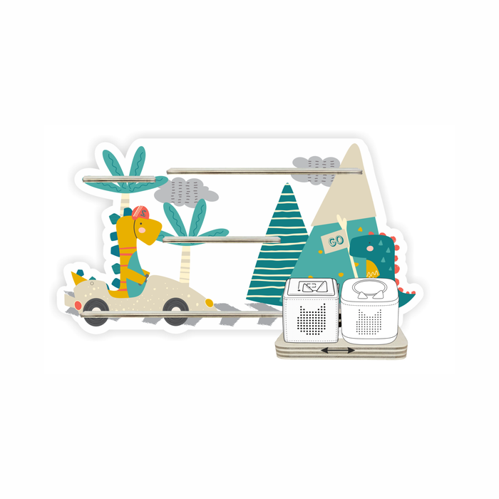 Regal für Musikbox - Starter Set - Racing Dino