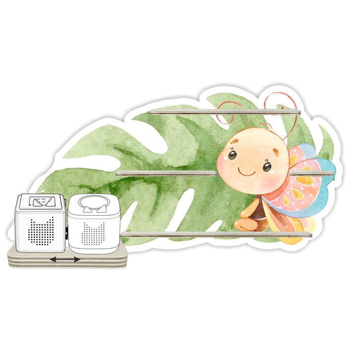 Regal für Musikbox - Starter Set - Schmetterling