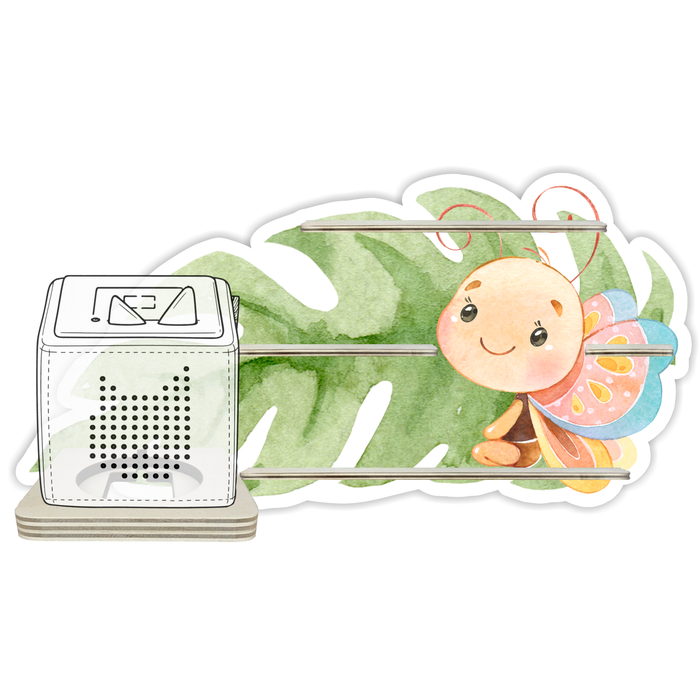 Regal für Musikbox - Starter Set - Schmetterling