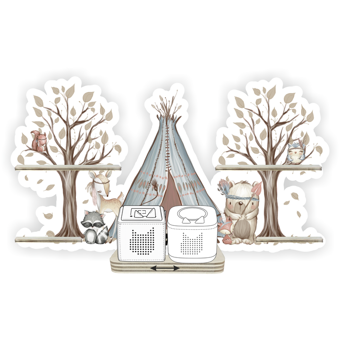 Regal für Musikbox - Starter Set - Tierische Freundschaft 1