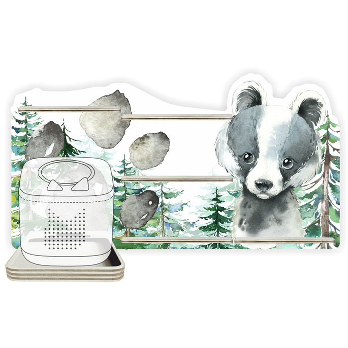Regal für Musikbox - Starter Set - Wald Dachs