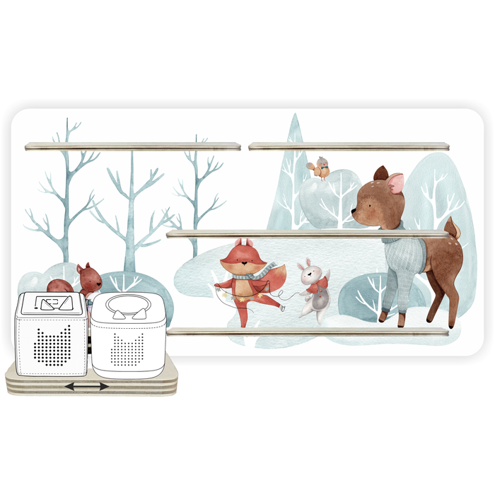 Regal für Musikbox - Starter Set - Winterzauber