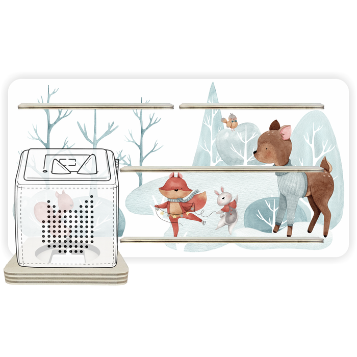 Regal für Musikbox - Starter Set - Winterzauber