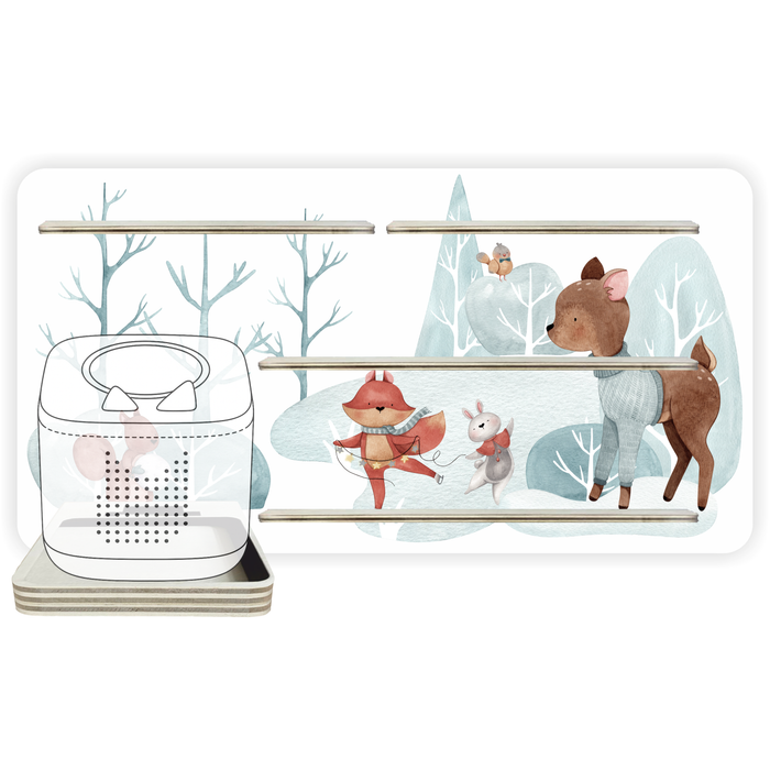 Regal für Musikbox - Starter Set - Winterzauber