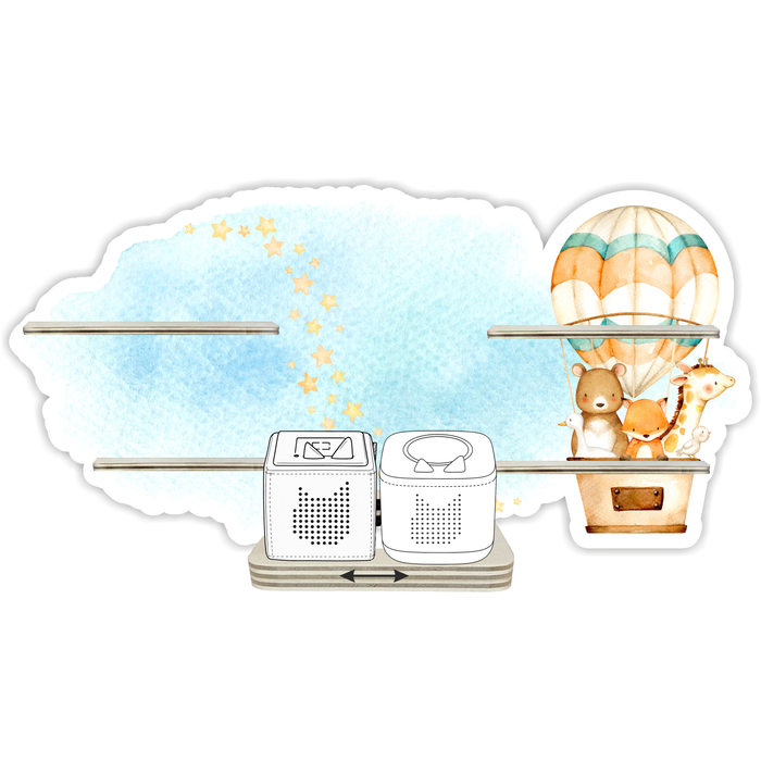 Regal für Musikbox - Starter Set - Wolkenballon