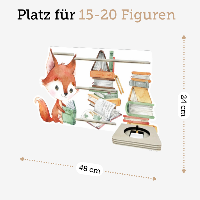 Regal für Musikbox - Starter Set - Bücher Fuchs