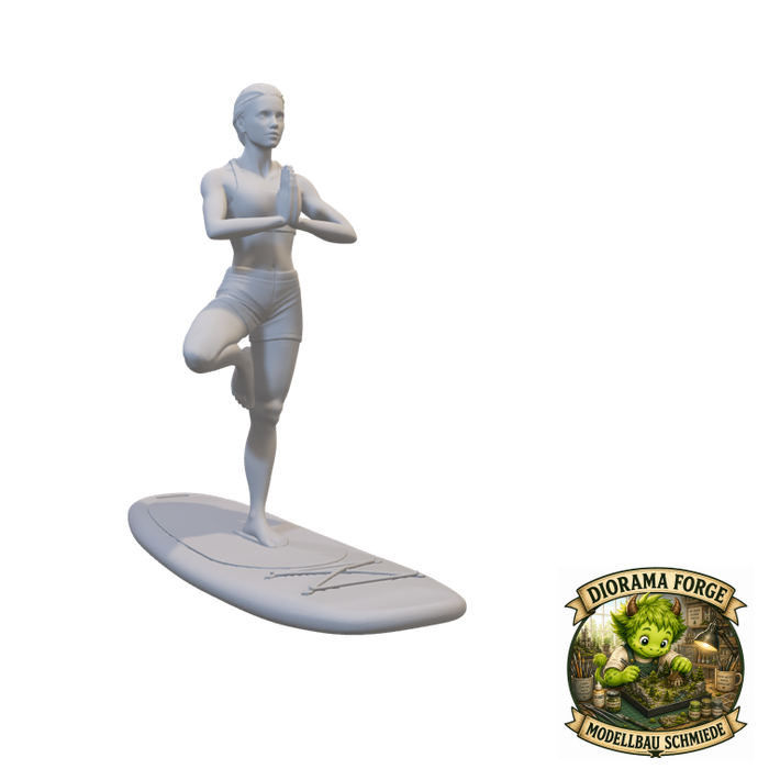 Strand Yoga auf SUP - (DF-845)