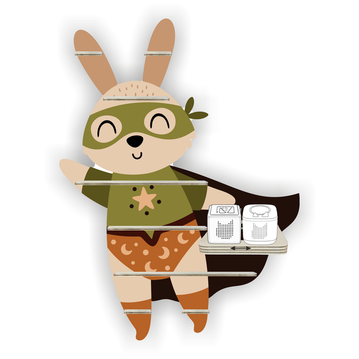 Regal für Musikbox - Super Häschen Bub