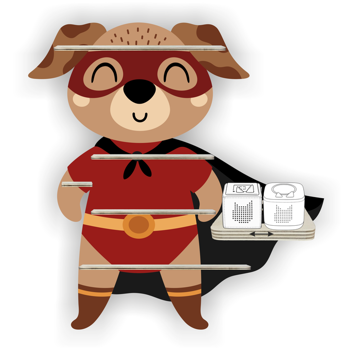 Regal für Musikbox - Super Hündchen