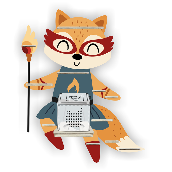 Regal für Musikbox - Super Füchsin