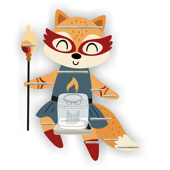 Regal für Musikbox - Super Füchsin