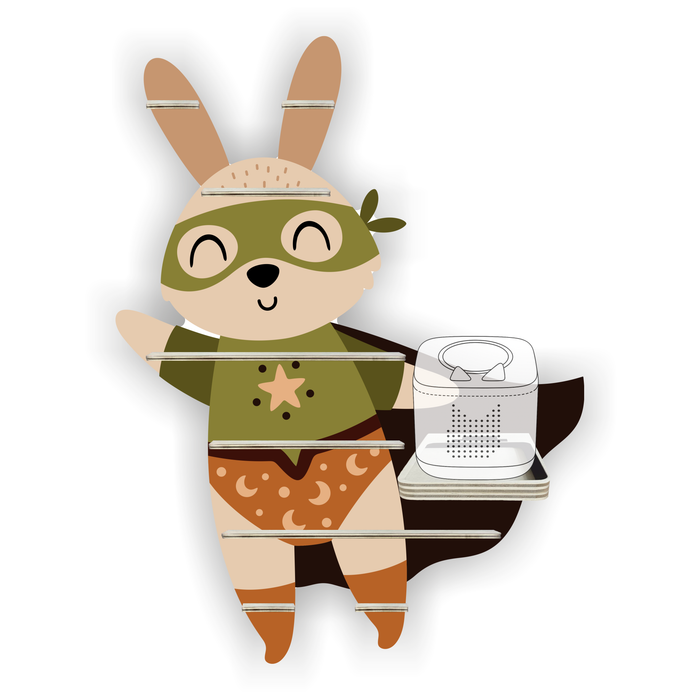 Regal für Musikbox - Super Häschen Bub