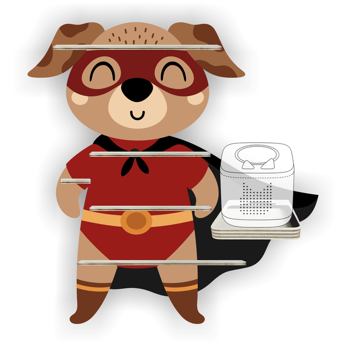 Regal für Musikbox - Super Hündchen