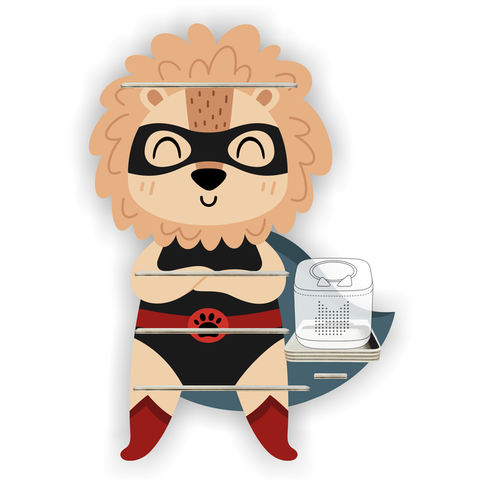 Regal für Musikbox - Super Löwe