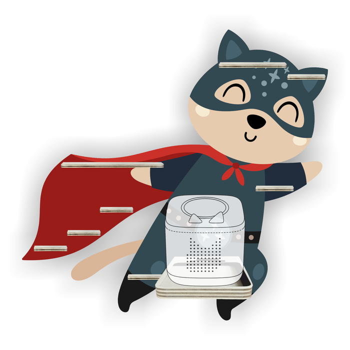 Regal für Musikbox - Super Waschbärchen