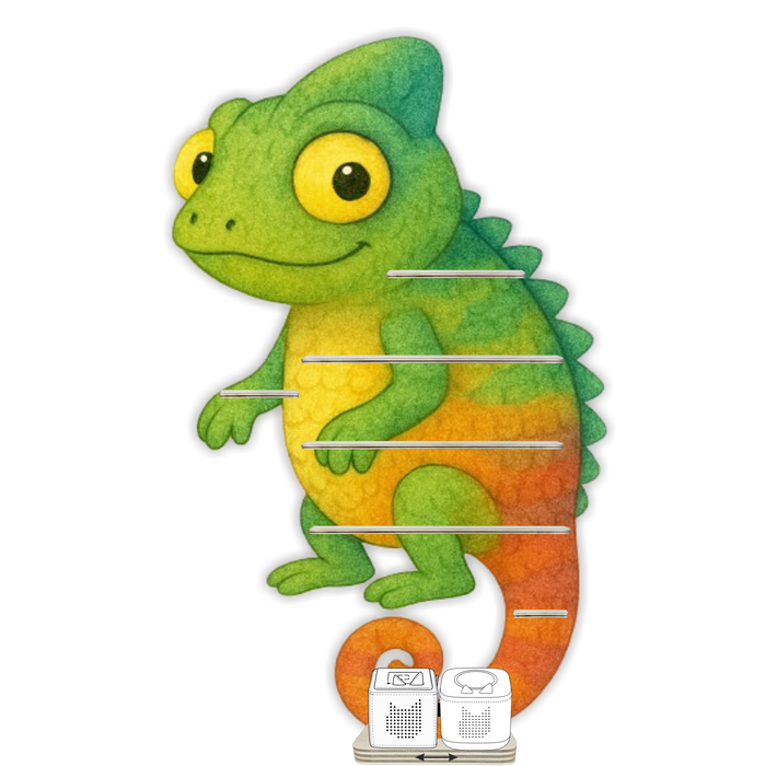 Regal für Musikbox - Tier Chameleon