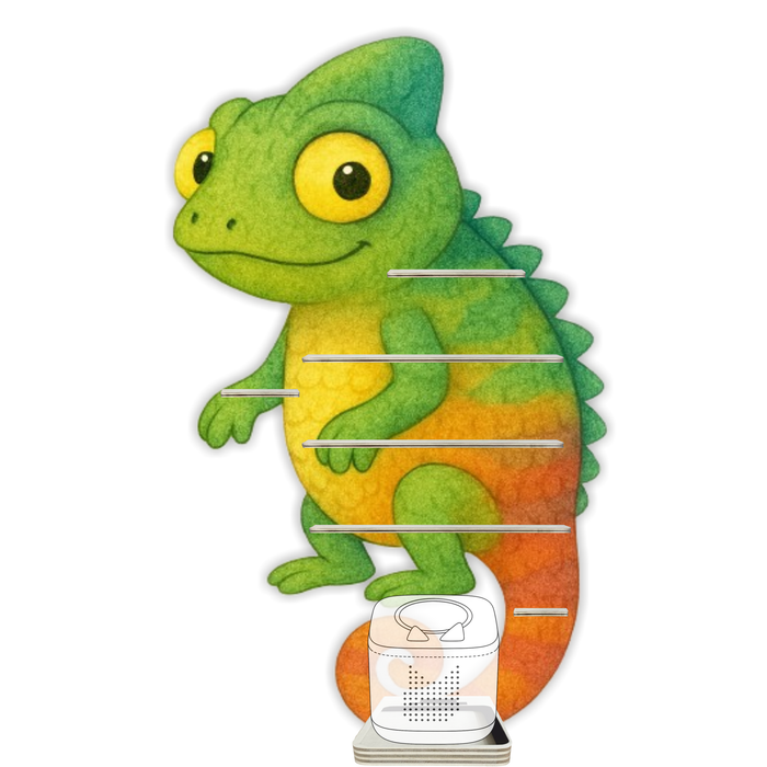 Regal für Musikbox - Tier Chameleon