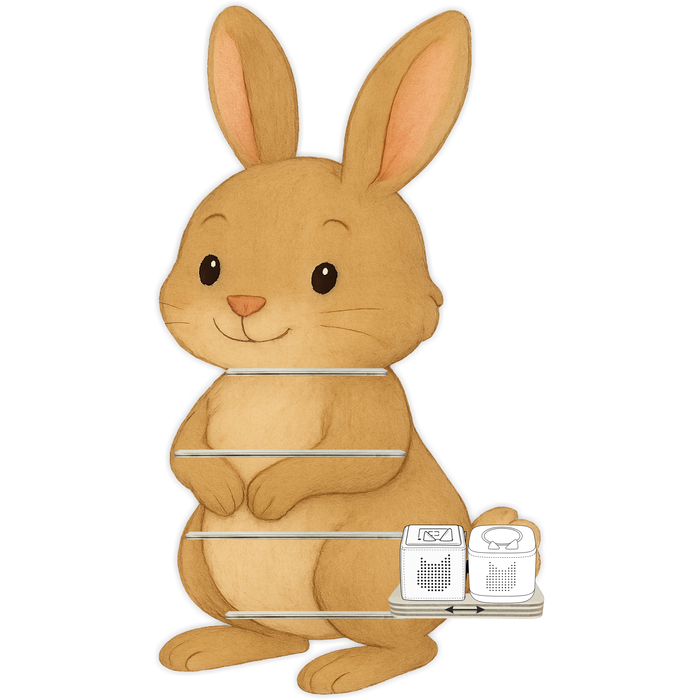 Regal für Musikbox - Tier Hase