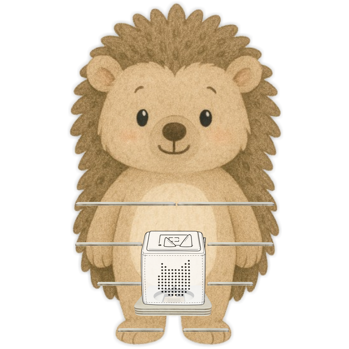 Regal für Musikbox - Tier Igel