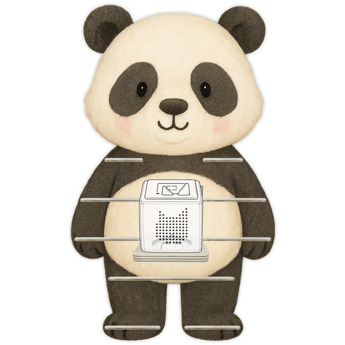 Regal für Musikbox - Tier Panda