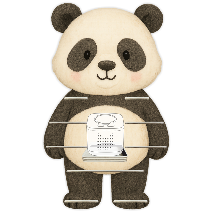 Regal für Musikbox - Tier Panda