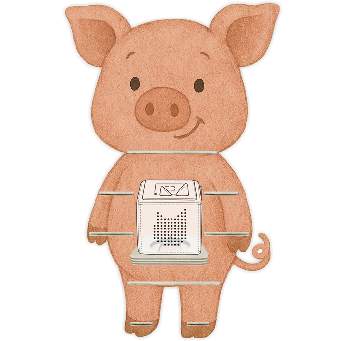 Regal für Musikbox - Tier Schwein