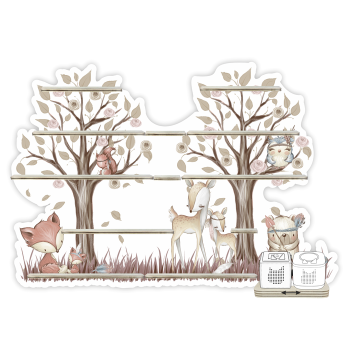Regal für Musikbox - Tierische Freunde 2