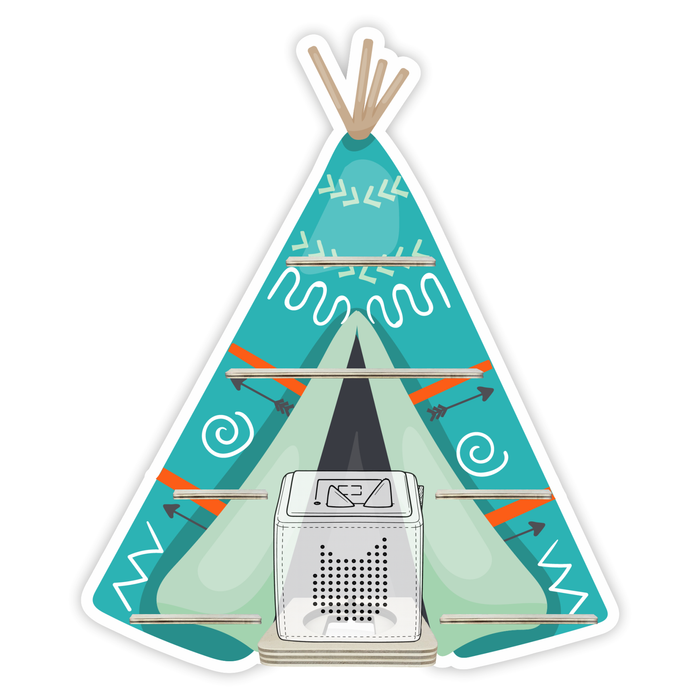 Regal für Musikbox - Tippie türkis