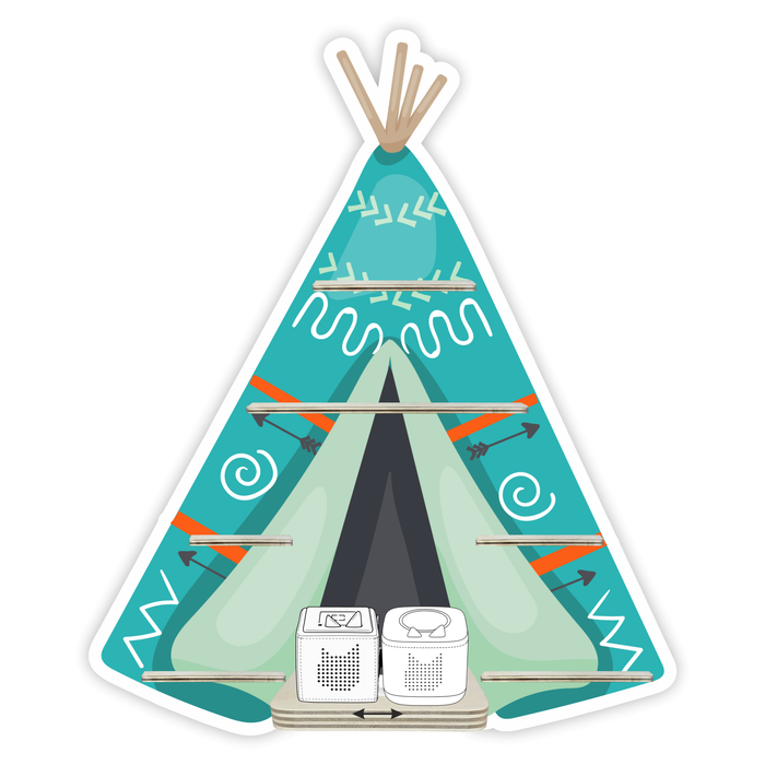 Regal für Musikbox - Tippie türkis