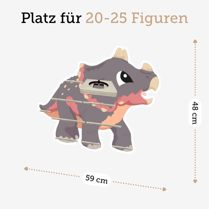 Regal für Musikbox - Triceratops Dinosaurier 2