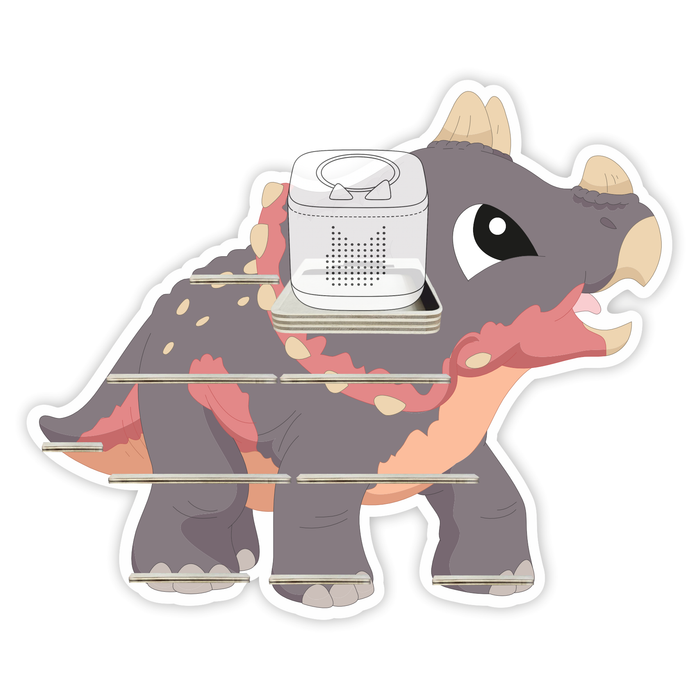 Regal für Musikbox - Triceratops Dinosaurier 2