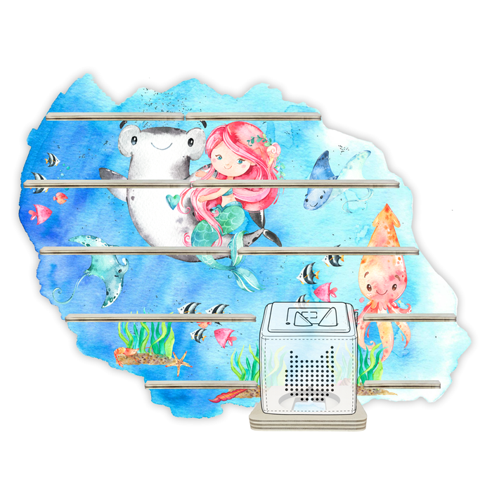 Regal für Musikbox - Unterwasserwelt Meerjungfrau