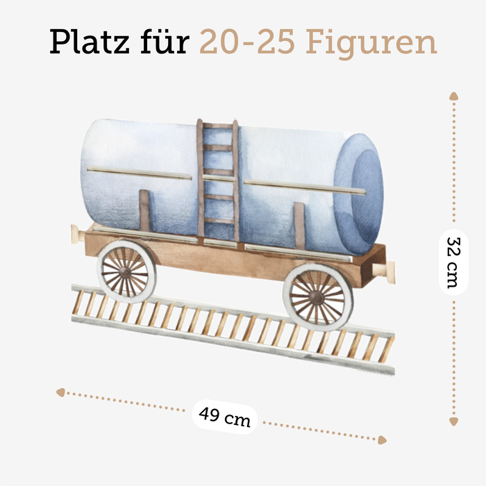 Regal für Musikbox - Waggon Kessel