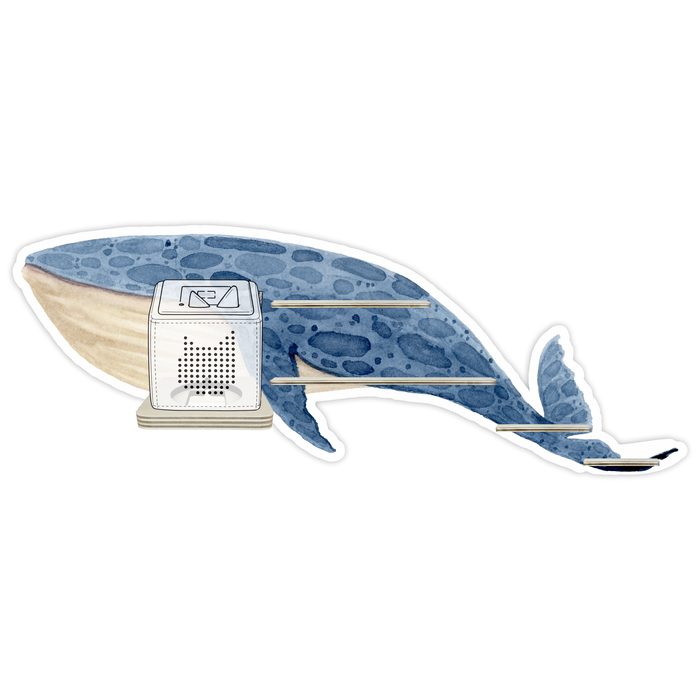 Regal für Musikbox - Wal