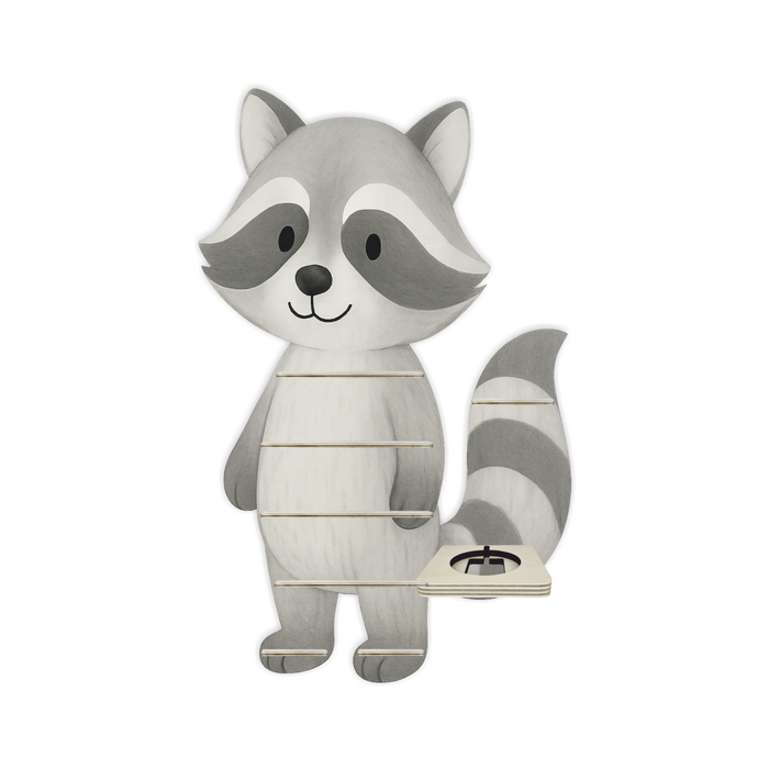 Regal für Musikbox - Waschbär