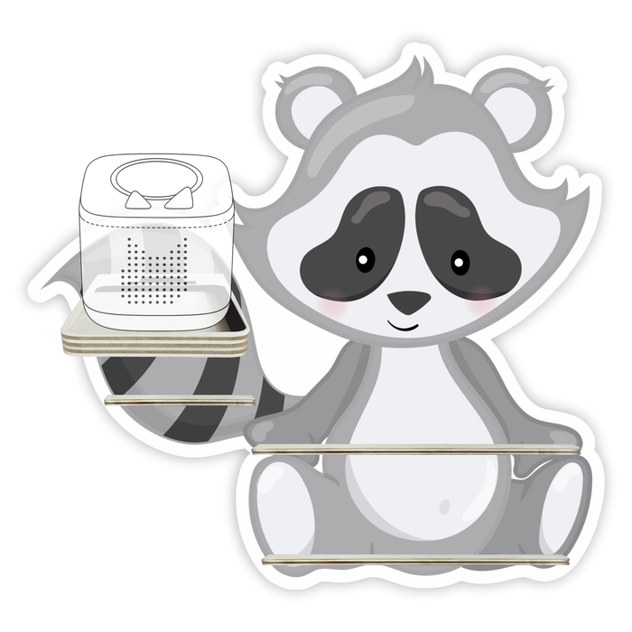 Regal für Musikbox - Waschbär