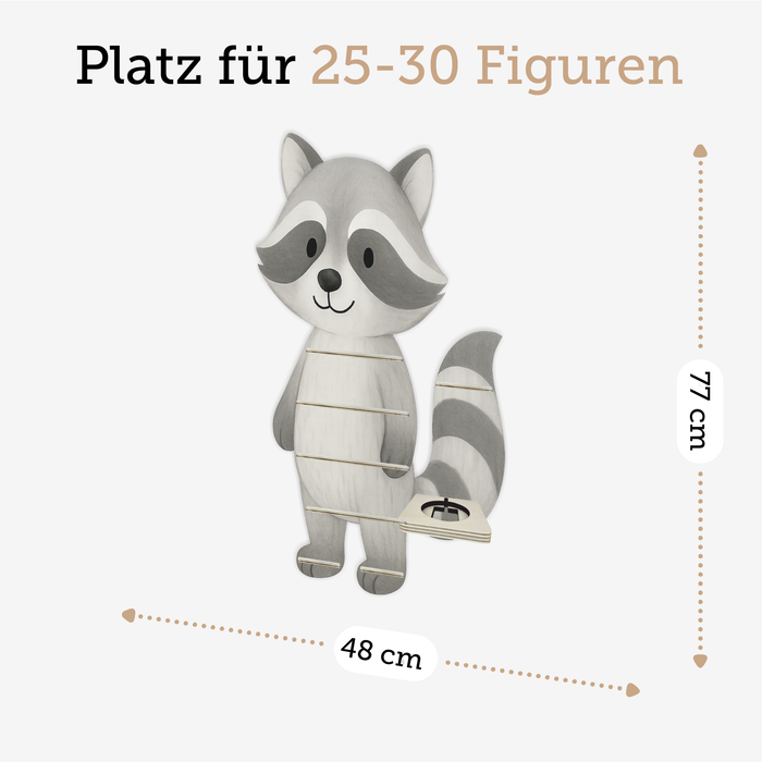 Regal für Musikbox - Waschbär