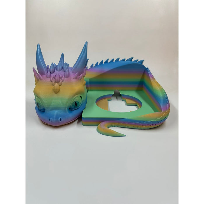3D Drachenregal passend für Toniebox  - Variante 8