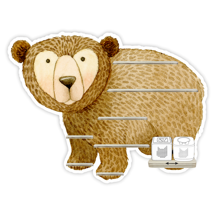 Regal für Musikbox - Wild Teddy