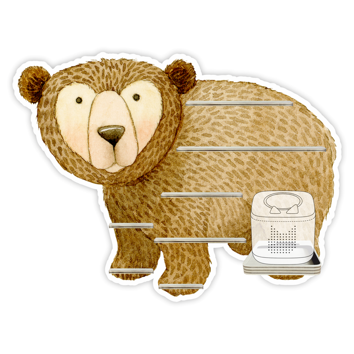 Regal für Musikbox - Wild Teddy