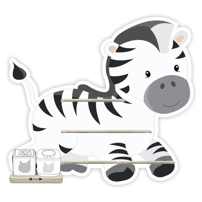 Regal für Musikbox - Zebra