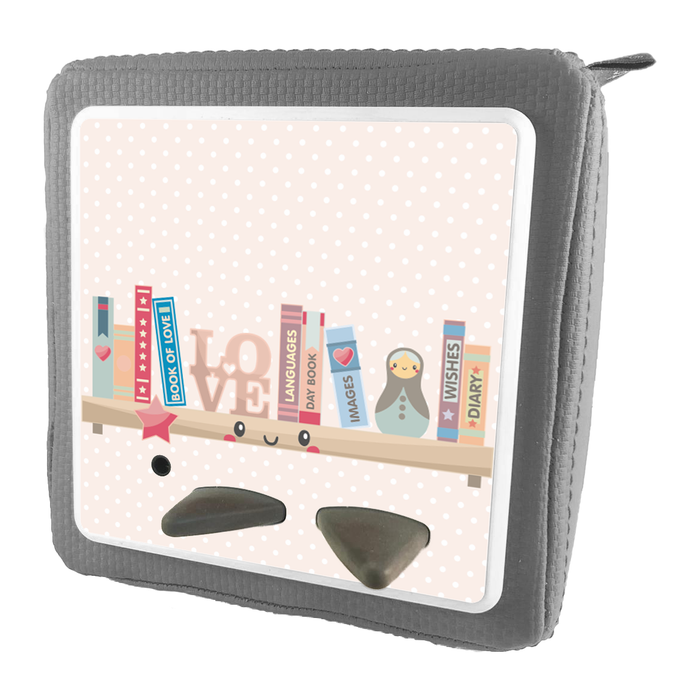 Folie für Musikbox - Cooles Bücherregal